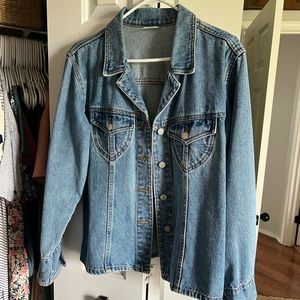Vintage Oversized Jean Jacket